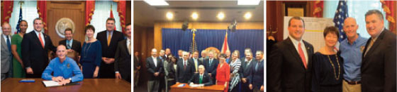 Solid Waste Permit Bill Signing